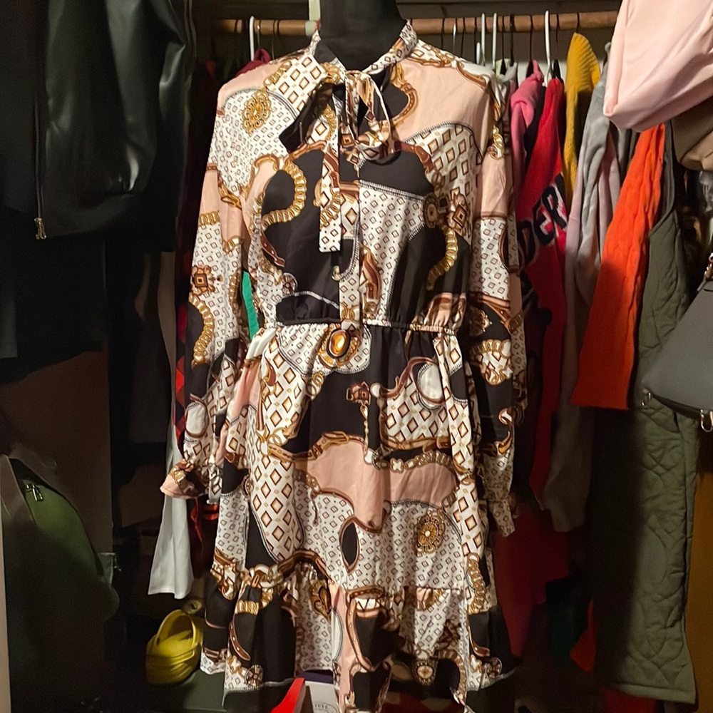 My Girleee Dress…. It was fun with my knee high black boots….